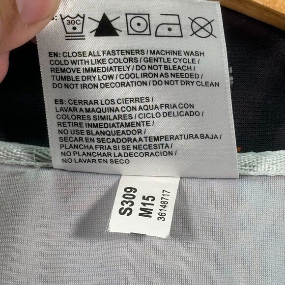 And1 Track Jacket Mens Extra Large White Full Zip Sweatshirt Basketball Hoop Mix - Picture 9 of 11